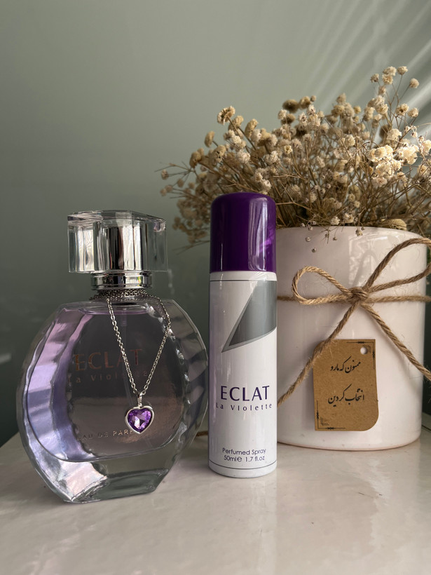 عطر ادکلن ادوپرفیوم LANVIN Eclat d'Arpegeزنانه لانوین اکلت د آرپج فراگرنس ورد اکلت لا ویولت همراه با یک اسپری رایگان