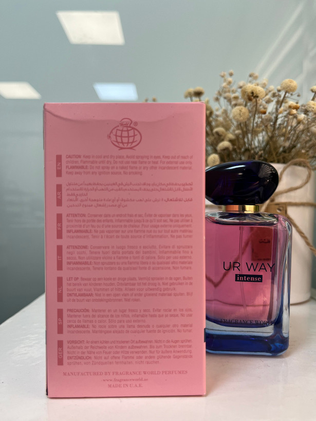 عطر مای وی مدل اینتنس از شرکت فراگرانس Fragrance world