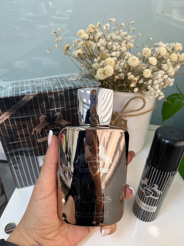عطر ادکلن مردانه ادو پرفیوم دو مارلی پگاسوس همراه با اسپری رایگان فراگرنس ورد (Fragrance World Parfums de Marly Pegasus)