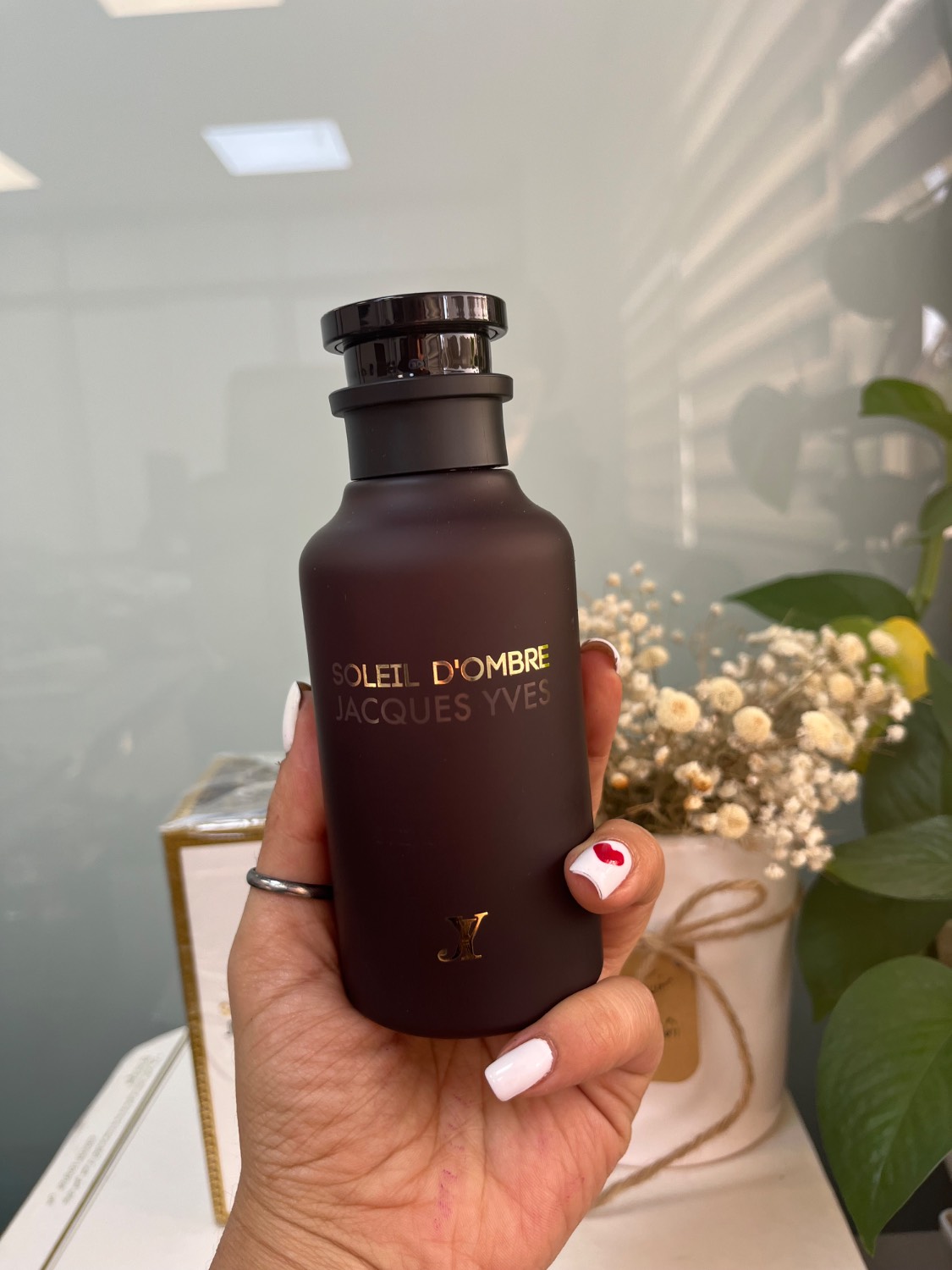 عطر ادکلن مردانه ادوپرفیوم  لویی ویتون آمبر نومد فراگرنس ورد سولیل د آمبر ژاک ایو (Fragrance World Louis Vuitton Ombre Nomade)